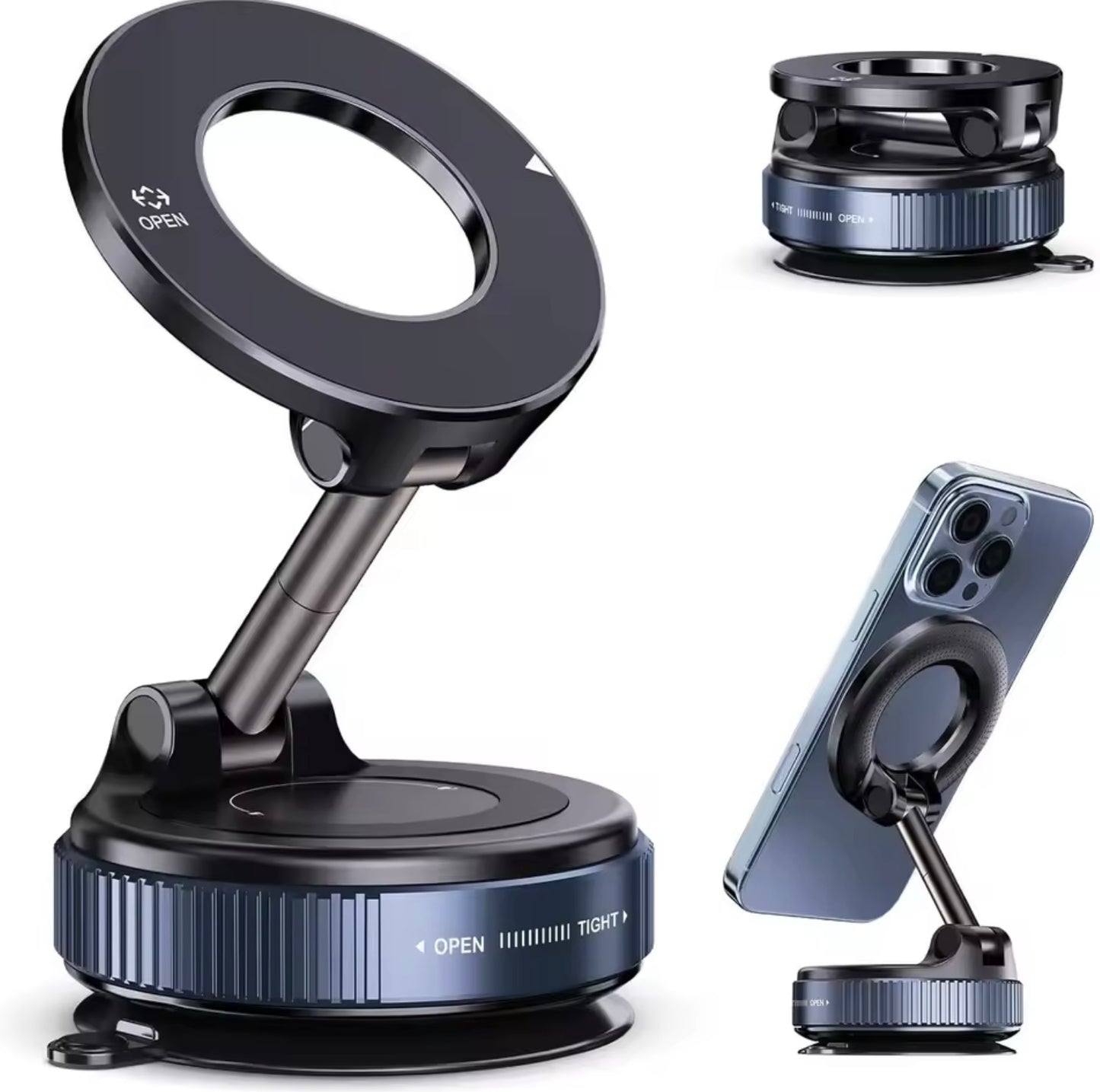 Support magnétique pliable 360°