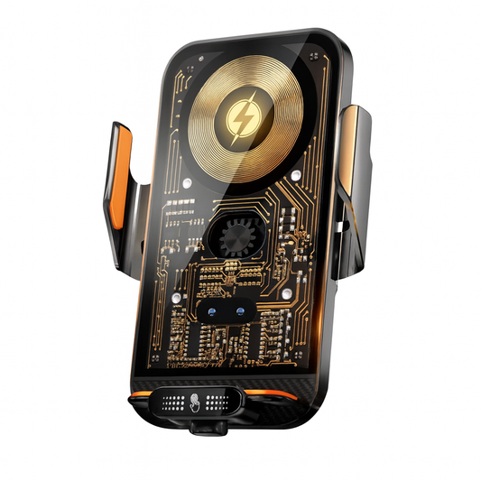 Support Téléphone Voiture Sans Fil 66W